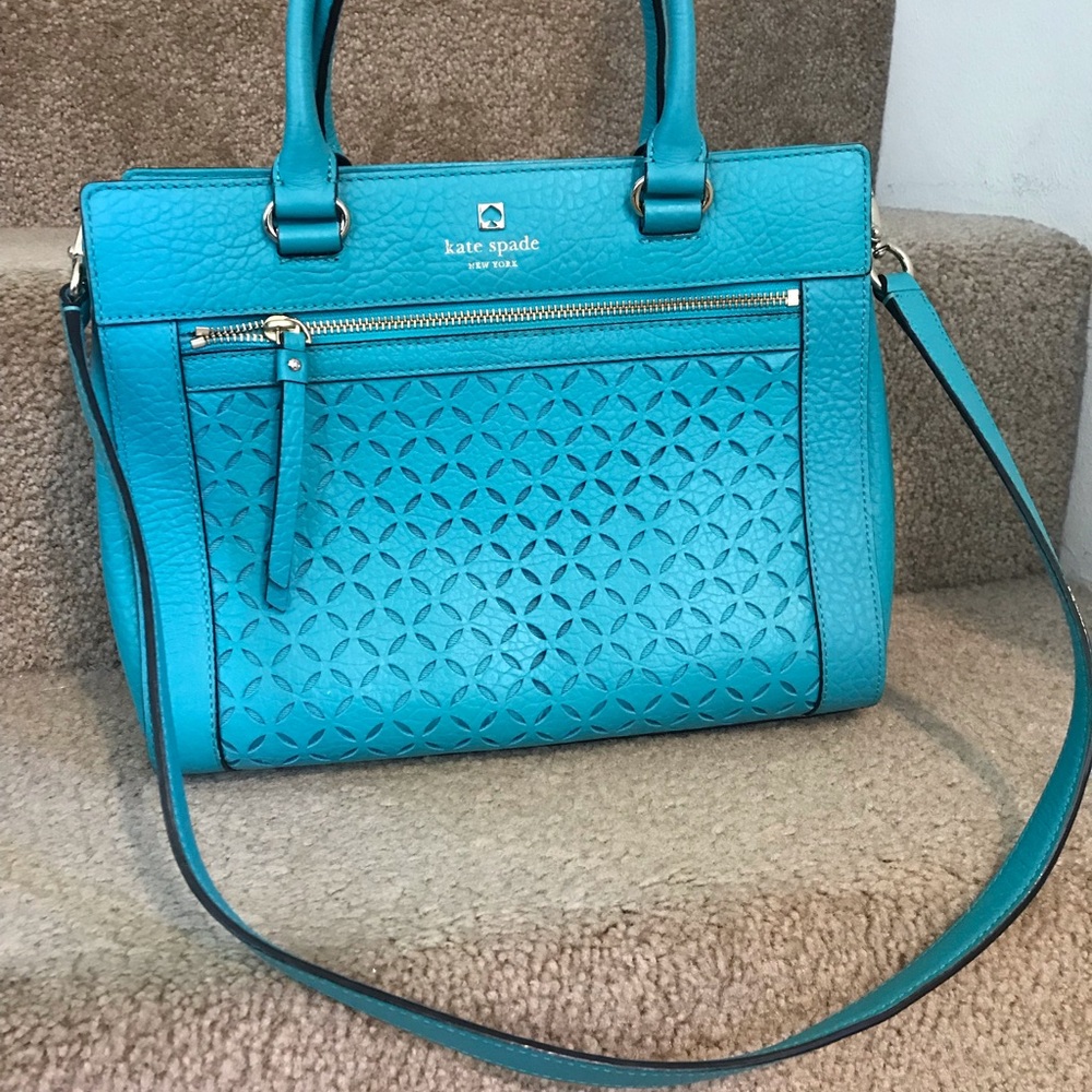 Kate Spade Romy Perry Lane Leather Satchel